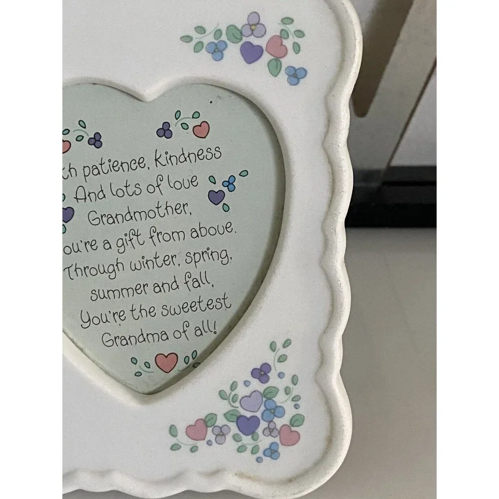 Vintage Enesco Precious Moments You're the‎ Sweetest Grandma Picture Frame 1993